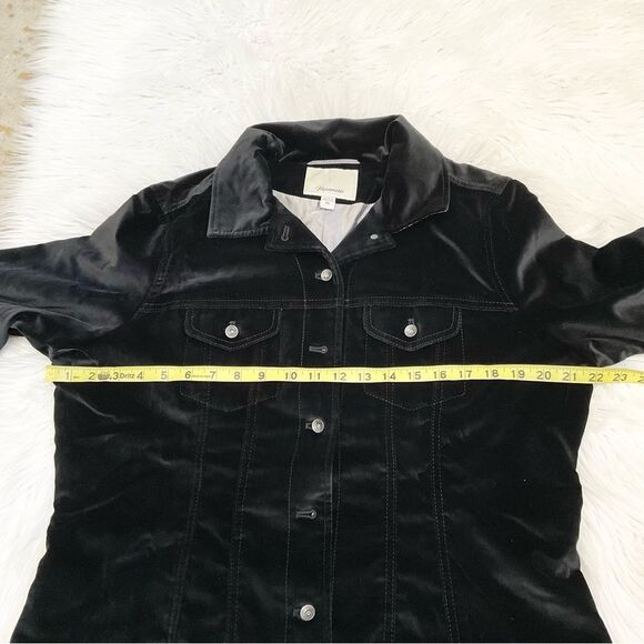 Faconnable black velvet classic jacket pant set 10 - Picture 14 of 15